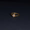 22 Carat Gold Marquise Cut Solitair Stone Studded Ring 1.62g by Mahita Collections